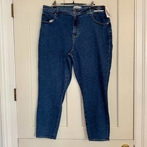 Abercrombie & Fitch Curve Love Jeans High Rise Super Skinny Ankle 35/20R NWT